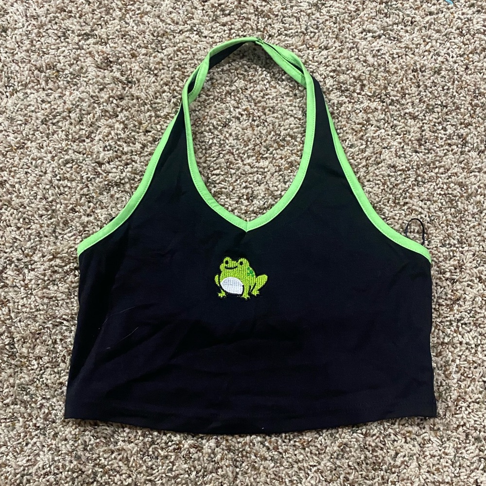 Frog Halter Top